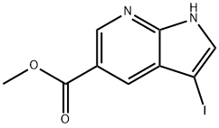 3-Iodo-1h-pyrrolo[2,3-b]pyridine-5-carboxylic acid methyl ester