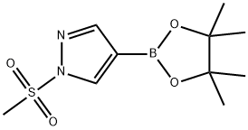 1-methanesulfonyl-4-(tetramethyl-1,3,2-dioxaborolan-2-yl)-1H-pyrazole