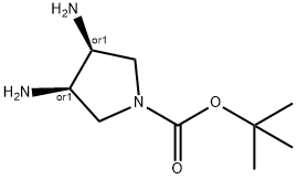 tert-butyl cis-3,4-diaminopyrrolidine-1-carboxylate