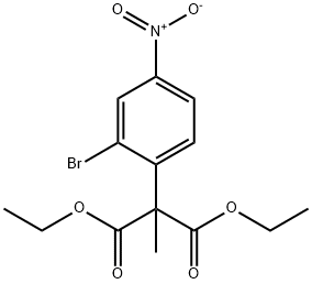 Diethyl 2-(2-bromo-4-nitrophenyl)-2-methylmalonate