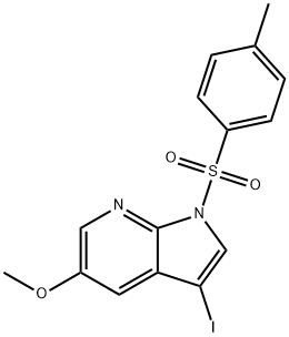 3‐iodo‐5‐methoxy‐1‐(4‐methylbenzenesulfonyl)‐1H‐pyrrolo[2,3‐b]pyridine