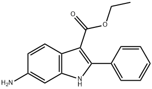 Ethyl 6-amino-2-phenyl-1h-indole-3-carboxylate