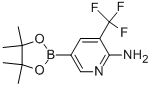 5-(4,4,5,5-Tetramethyl-1,3,2-dioxaborolan-2-yl)-3-(trifluoromethyl)pyridin-2-amine(contains varying amounts of Anhydride)
