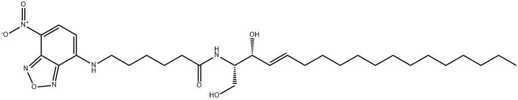 N-[6-[(7-nitro-2-1,3-benzoxadiazol-4-yl)amino]hexanoyl]-D-erythro-sphingosine