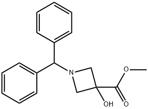 methyl 1-(diphenylmethyl)-3-hydroxyazetidine-3-carboxylate