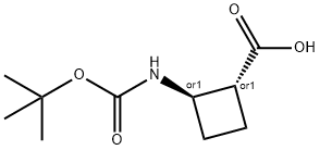 trans-2-{[(tert-butoxy)carbonyl]amino}cyclobutane-1-carboxylic acid
