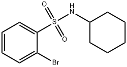 2-Bromo-N-cyclohexylbenzenesulfonamide
