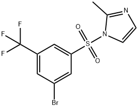 1-(3-Bromo-5-trifluoromethylphenylsulfonyl)-2-methylimidazole