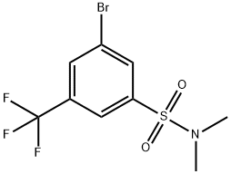 N,N-Dimethyl 3-bromo-5-trifluoromethylbenzenesulfonamide