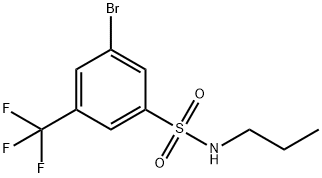 N-Propyl 3-bromo-5-trifluoromethylbenzenesulfonamide