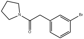 2-(3-Bromophenyl)-1-(pyrrolidin-1-yl)ethanone