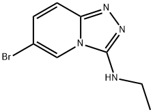 6-Bromo-3-(N-ethylamino)-[1,2,4]triazolo[4,3-a]pyridine