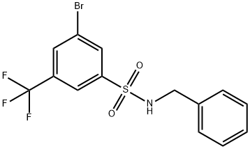 N-Benzyl 3-bromo-5-trifluoromethylbenzenesulfonamide