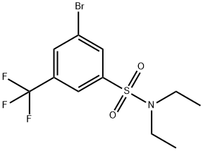 N,N-Diethyl 3-bromo-5-trifluoromethylbenzenesulfonamide