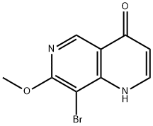 8-bromo-7-methoxy-1,4-dihydro-1,6-naphthyridin-4-one
