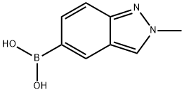 (2-methyl-2H-indazol-5-yl)boronic acid(contains varying amounts of Anhydride)