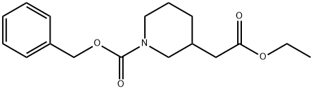 benzyl 3-(2-ethoxy-2-oxoethyl)piperidine-1-carboxylate