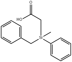 (+)-Benzylmethylphenylsilylacetic Acid [for e.e. Determination by NMR]