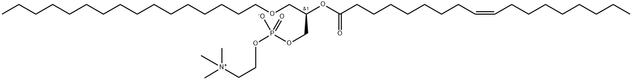 1-O-hexadecyl-2-oleoyl-sn-glycero-3-phosphocholine