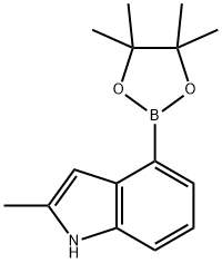 2-methyl-4-(tetramethyl-1,3,2-dioxaborolan-2-yl)-1H-indole