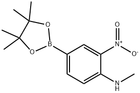 4-Methylamino-3-nitrophenylboronic acid, pinacol ester