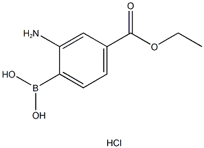 2-Amino-4-ethoxycarbonylphenylboronic acid, HCl