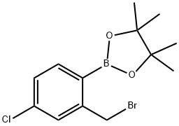 2-Bromomethyl-4-chlorophenylboronic acid, pinacol ester