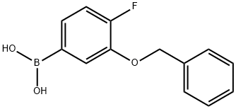 3-Benzyloxy-4-fluorophenylboronic acid(contains varying amounts of Anhydride)