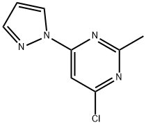 4-Chloro-2-methyl-6-(1H-pyrazol-1-yl)pyrimidine