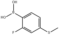 2-Fluoro-4-(methylthio)benzeneboronic acid