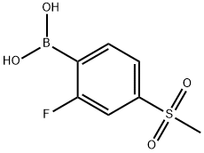 2-Fluoro-4-(methylsulfonyl)phenylboronic acid