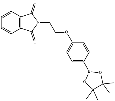 4-(2-(1,3-Dioxoisoindolin-2-yl)ethoxy)phenylboronic acid, pinacol ester