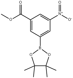 3-Methoxycarbonyl-5-nitrophenylboronic acid, pinacol ester
