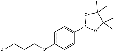 4-(3-Bromopropoxy)phenylboronic acid, pinacol ester