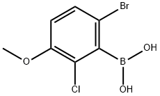 6-Bromo-2-chloro-3-methoxyphenylboronic acid(contains varying amounts of Anhydride)