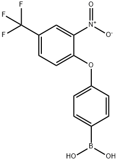 4-(2-Nitro-4-(trifluoromethyl)phenoxy)phenylboronic acid