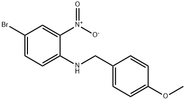 4-Bromo-N-(4-methoxybenzyl)-2-nitroaniline