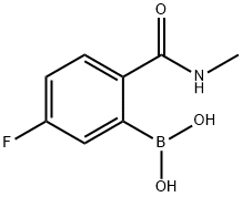 5-Fluoro-2-methylcarbamoylphenylboronic acid