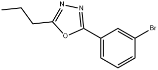 2-(3-Bromophenyl)-5-propyl-1,3,4-oxadiazole