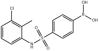 4-(N-(3-Chloro-2-methylphenyl)sulfamoyl)phenylboronic acid