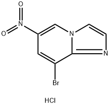 8-Bromo-6-nitroimidazo[1,2-a]pyridine, HCl