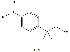 2-Methyl-2-(4-boronophenyl)propylamine, HCl