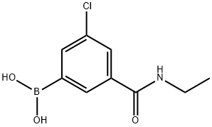 N-Ethyl 3-borono-5-chlorobenzamide
