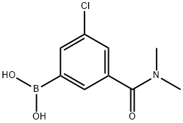 N-Dimethyl 3-borono-5-chlorobenzamide