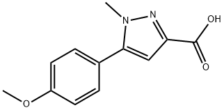 5-(4-Methoxyphenyl)-1-methylpyrazole-3-carboxylic acid