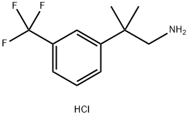 2-Methyl-2-(3-trifluoromethylphenyl)propylamine HCl