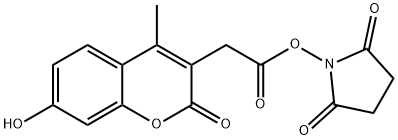7-Hydroxy-4-methylcoumarin-3-acetic acid, succinimidyl ester