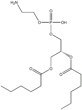 1,2-dihexanoyl-sn-glycero-3-phosphoethanolamine