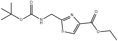 Ethyl 2-(((tert-butoxycarbonyl)amino)methyl)thiazole-4-carboxylate