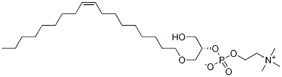 1-O-1'-(Z)-octadecenyl-2-hydroxy-sn-glycero-3-phosphocholine